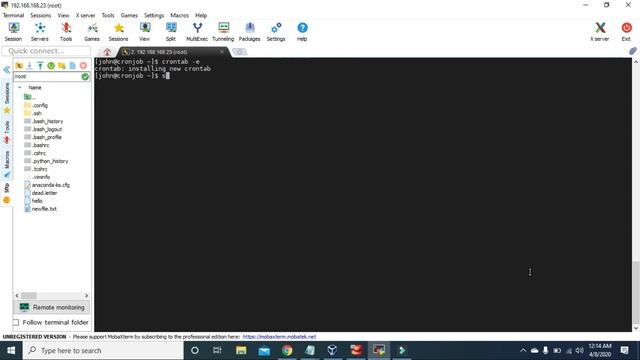 #30 - Job Scheduling (cronjob/crontab) on Linux CentOS 8 смотреть онлайн