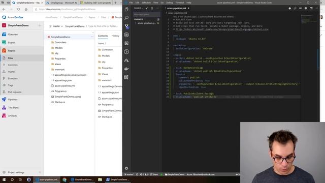 Continuous Integration, Continuous Deployment (CI-CD) with Azure DevOps смотреть онлайн