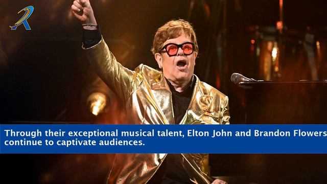 Elton John Brandon Flowers Glastonbury