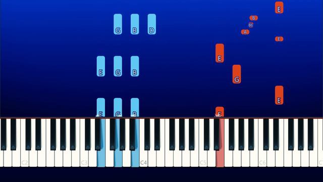 MINECRAFT ENDERMAN RAP/ELEMENT VERSION (Piano Tutorial) смотреть онлайн