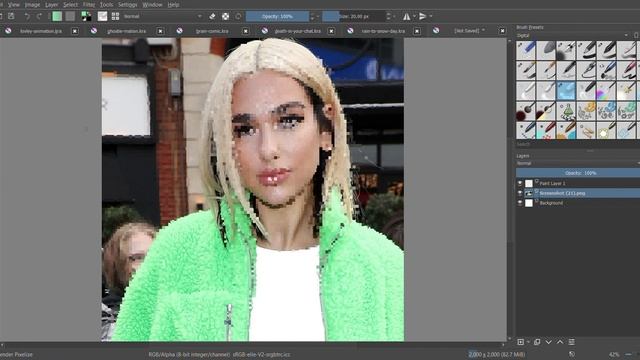 I Pixilated Dua Lipa so none of y'alls have to смотреть онлайн