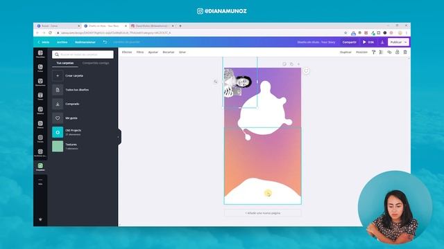 Cómo crear HISTORIAS ANIMADAS de INSTAGRAM con CANVA (Tutorial) смотреть онлайн