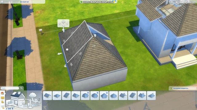 Sims 4. Комната под крышей с мансардными окнами. смотреть онлайн