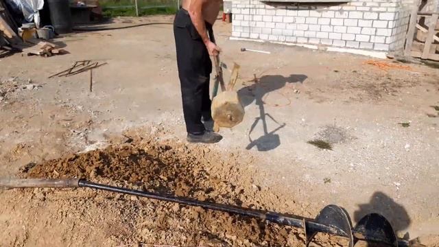 Фундамент забора на сваях ТИСЭ смотреть онлайн