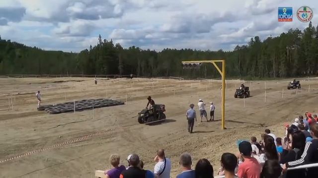Триал-кросс на квадроциклах. г.Югорск 06.06.2015г. смотреть онлайн