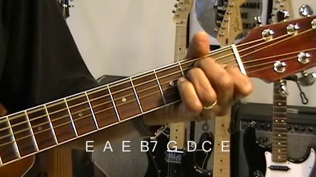 "The Esteban Song" Latin Flavor Chord Progression On Acoustic Guitar Lesson @EricBlackmonGuitar смотреть онлайн