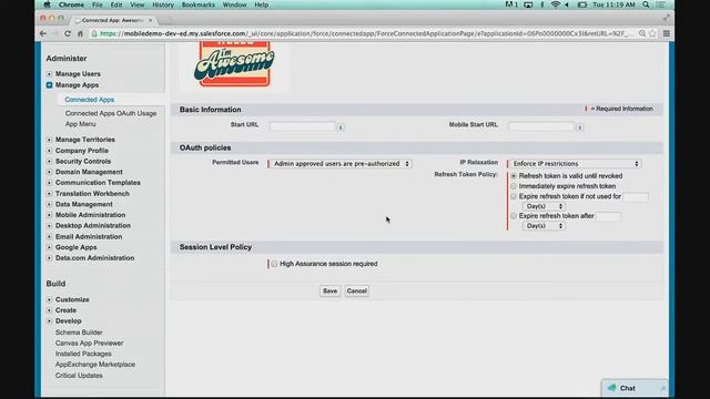 Implementing Single Sign-On in Mobile Applications with Salesforce Identity смотреть онлайн