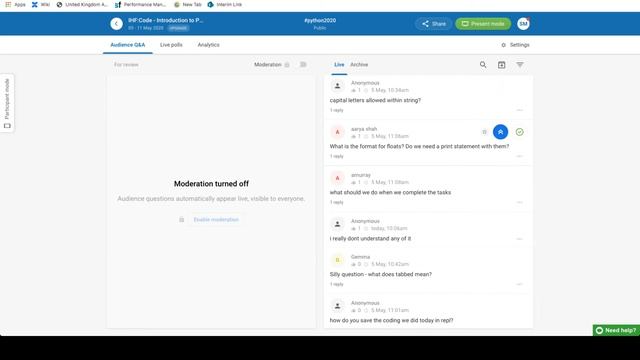 Intro to Python — Lesson 1 — Answers смотреть онлайн