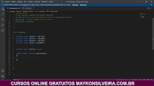 Criando um Gerador de Boletos e Pix PHP 8 Aula 7 - Maykon Silveira - Integração PIX gerencianet смотреть онлайн