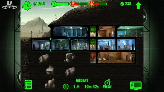 Исследование Пустоши - Fallout Shelter - #3 смотреть онлайн
