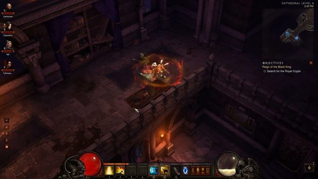 4 Player Let's Play Diablo III - SIX - Adam is sleepy -.- 1080p HD смотреть онлайн