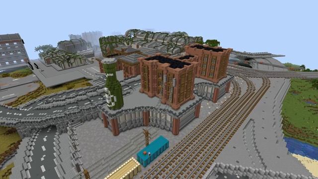 Building an Abandoned City in Minecraft [Part 9] смотреть онлайн