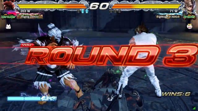 TEKKEN™7 Akuma Online Ranked Match #3 PlayStation 4 смотреть онлайн