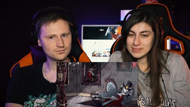 РЕАКЦИЯ на АДСКИЙ БОСС ПИЛОТ - НА РУССКОМ | HELLUVA BOSS PILOT смотреть онлайн