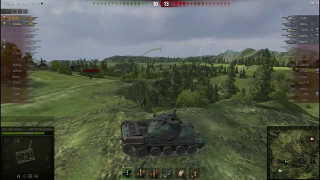 Новые бои AMX 30 просто невероятный бой на карте Вестфилд