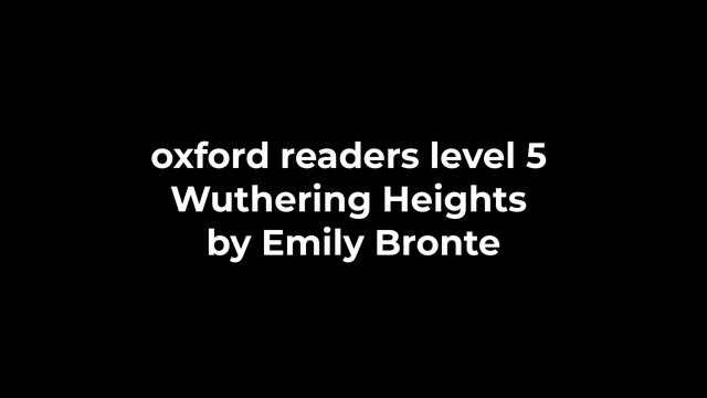 Oxford Readers Level 5 Wuthering Heights By Emily Bronte