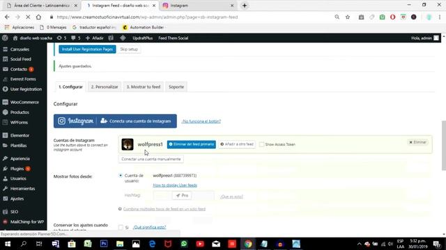 ? Como Añadir Instagram a WordPress | En menos de 1 minuto смотреть онлайн
