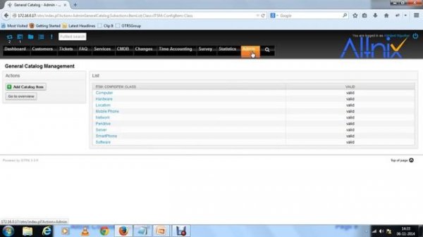 Using CMDB and Asset Management in OTRS
