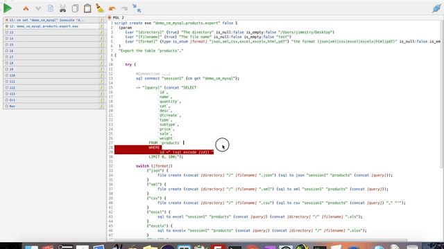 W39 - Export JSON/XML/CSV/Excel/PDF avec le générateur смотреть онлайн