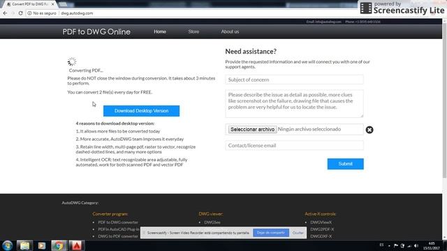 CONVERTIR PDF A DWG AUTOCAD смотреть онлайн