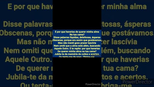Tenta-me de novo de Hilda Hilst #hildahilst #poesia #poema смотреть онлайн