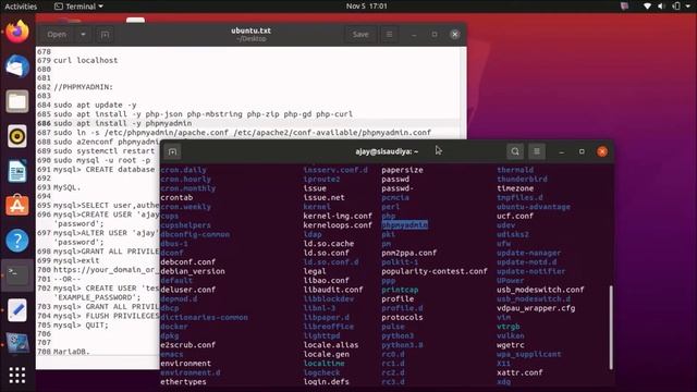 Ubuntu Web Development Install PhpMyadmin Part-05 | Blank Screen Error Fixed | Config смотреть онлайн