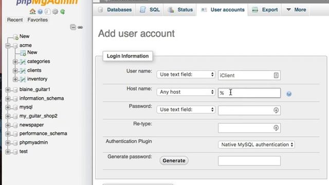 Create a Proxy Database User смотреть онлайн