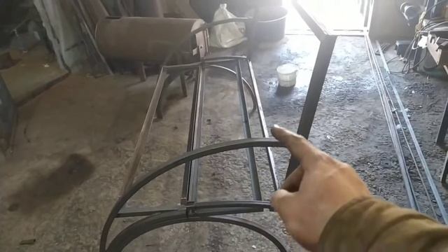 кованая скамейка трансформер. Стол трансформер. смотреть онлайн