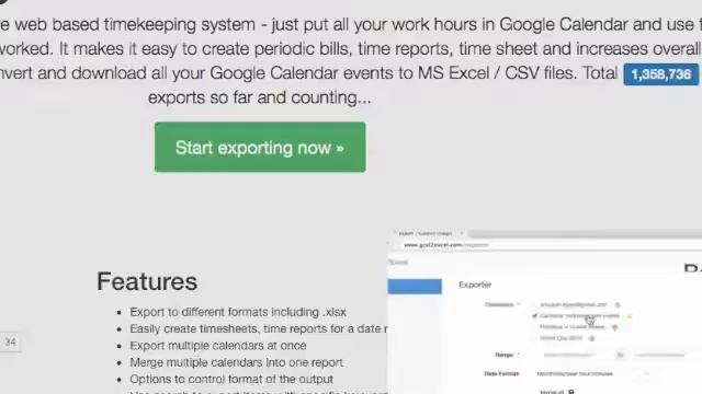 Exporting Google Calendar to CSV смотреть онлайн