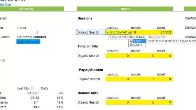How to Use the SUMIF and SUMIFS Functions to Build Dynamic Dashboards in Excel смотреть онлайн