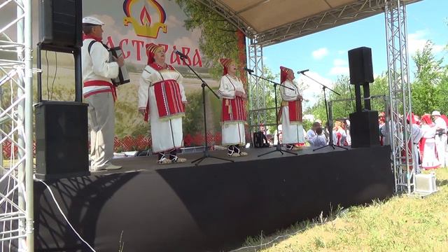 ансамбль "ЭРЗЯНОЧКА"(Кинель - черкасский район) на "МАСТОРАВАНЬ ТУНДО", 23,06,2019, с.Коноваловка смотреть онлайн
