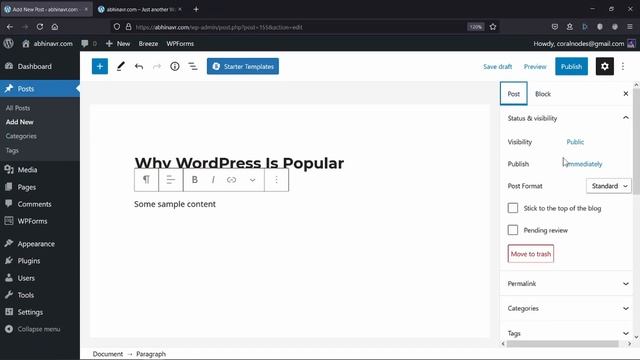 How to Navigate the WordPress Dashboard - Part 1 смотреть онлайн