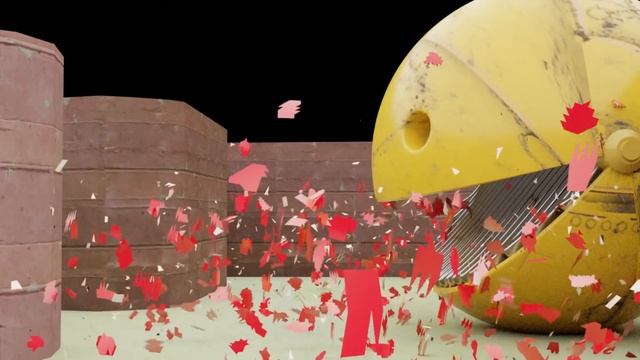 Gold Pacman 3D vs Pac-Man Robot смотреть онлайн