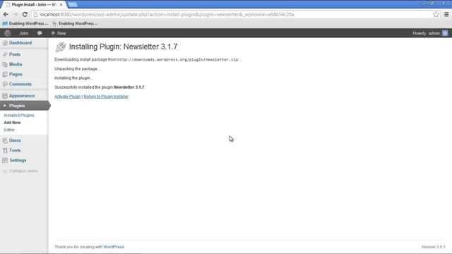 How to Use Wordpress Newsletter Plugin смотреть онлайн
