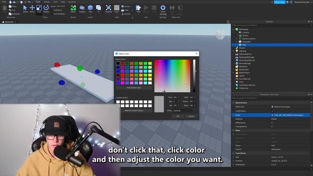 How to get GLOWING part 2021 - Roblox Studio Tutorial in 1 Minute смотреть онлайн