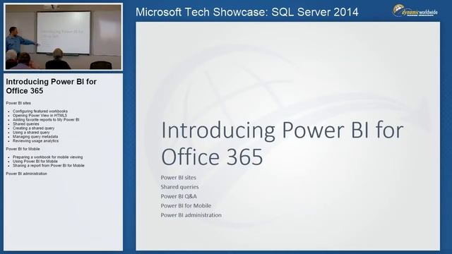 Microsoft Tech Showcase: Business Intelligence using SQL Server 2014 смотреть онлайн