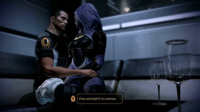 Mass Effect 2 - Tali in Shepard's Cabin 2 смотреть онлайн