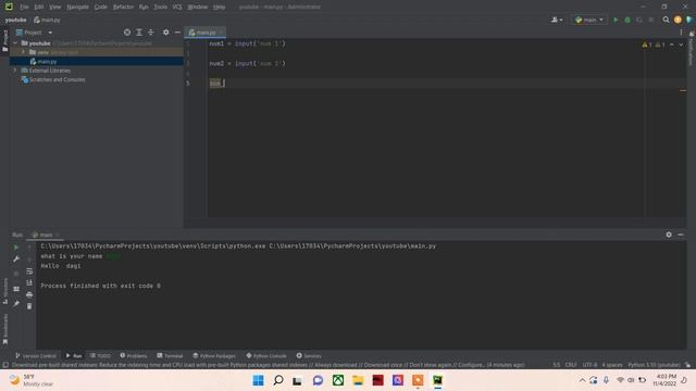 Python Tutorial part 2 | Variables, Case Sensitivity, Type Conversion, Take input and print | 2022 смотреть онлайн