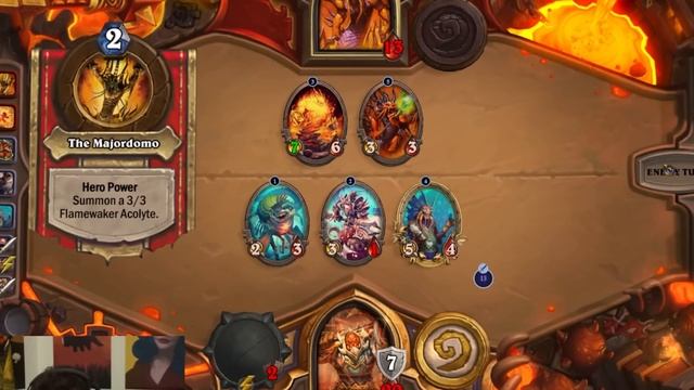 Doing the "Impossible" Ragnaros Hearthstone Challenge смотреть онлайн
