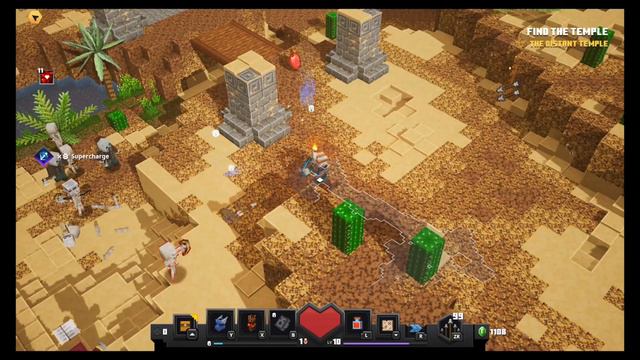 Minecraft Dungeons Ep5 Completing Cacti Canyon смотреть онлайн