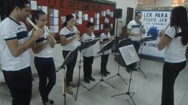 LIRA MUSICAL SÃO SEBASTIÃO - CORAL DE FLAUTAS SÃO SEBASTIÃO - MÚSICA JESUS смотреть онлайн