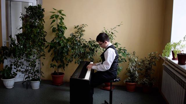 Каширский Михаил. К.Черни. Этюд C-dur, op. 299, тетрадь 1, № 5. смотреть онлайн
