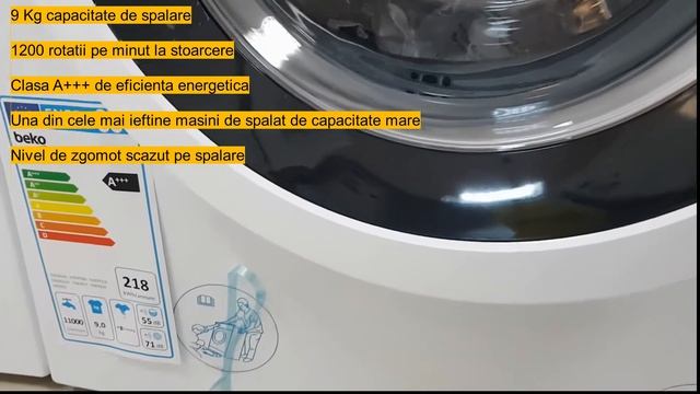 Masina de spalat Beko WTV9632XO review смотреть онлайн