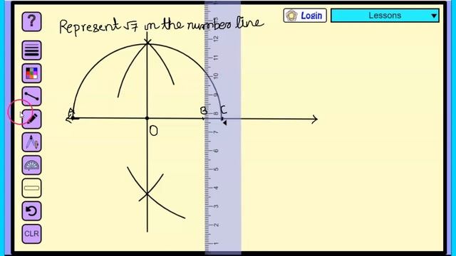 Representing a irrational number on the number line смотреть онлайн