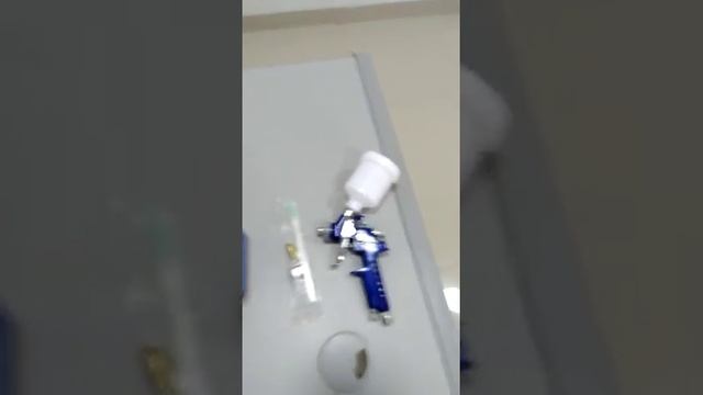 Pistola de pintura Hvlp profissional mini H-2000 смотреть онлайн