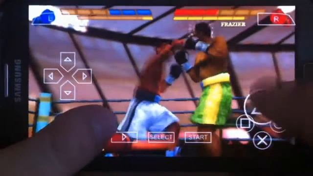 [PPSSPP 0.9.9 Emulator] Fight Night Round 3 - PSP on Android Samsung Galaxy Note 2 смотреть онлайн