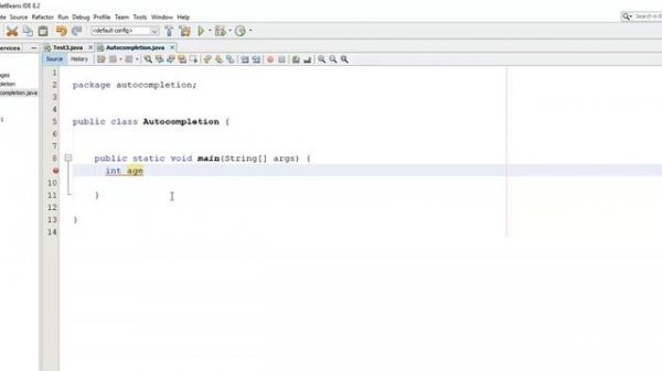 NetBeans IDE  Auto completion for Java projects