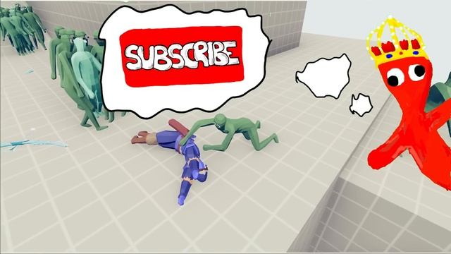 100x ZOMBIE ARMY+ GIANT ZOMBIE vs 3x EVERY GOD - Totally Accurate Battle Simulator TABS смотреть онлайн
