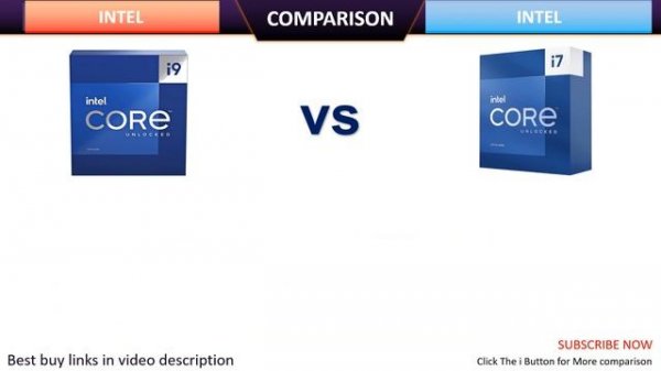 Intel Core i9-13900K Processor Vs Intel Core i7-13700K Processor Comparison