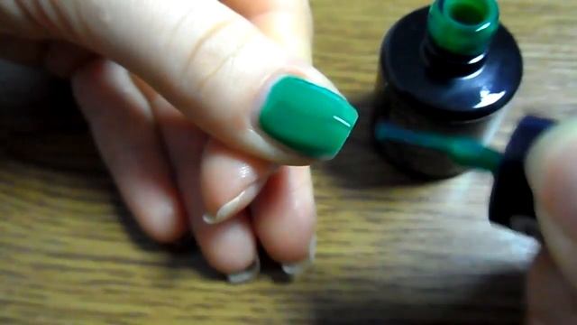 Гель лак Зеленый Весенний, эмаль FOR YOU № 401 смотреть онлайн